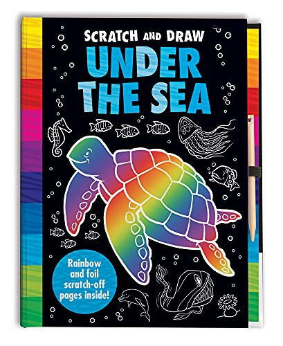 Imagen de archivo de Scratch and Draw Under the Sea a la venta por ThriftBooks-Atlanta