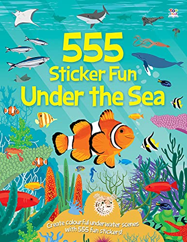 Beispielbild fr 555 Sticker Fun - Under the Sea Activity Book zum Verkauf von WorldofBooks