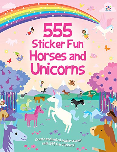 Beispielbild fr 555 Sticker Fun Horses and Unicorns zum Verkauf von WorldofBooks