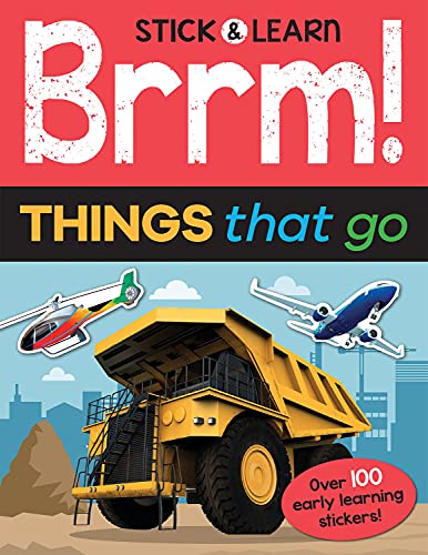 9781787001596: Brrm! Things that Go (Stick & Learn)