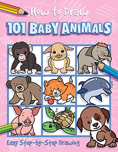 Beispielbild fr How to Draw 101 Baby Animals zum Verkauf von Goodwill of Colorado