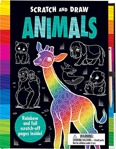 Beispielbild fr Scratch and Draw Animals zum Verkauf von ZBK Books
