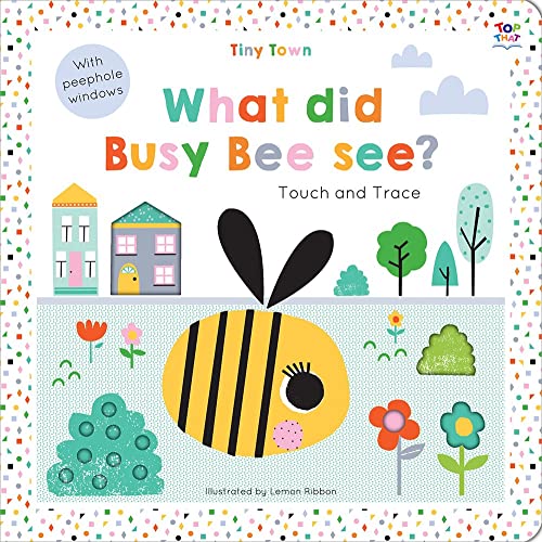 9781787003774: Tiny Town What Did Busy Bee See? (Tiny Town Touch and Trace)