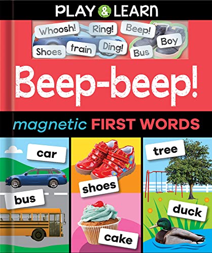 9781787003859: Beep-beep! Magnetic First Words (Play & Learn)
