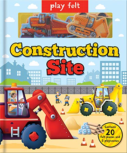 Stock image for Play Felt Construction Site - Activity Book (Soft Felt Play Books) for sale by WorldofBooks