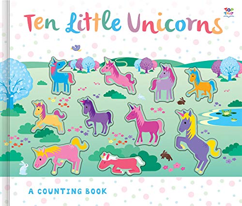 9781787004368: Ten Little Unicorns (3D Counting to Ten Books)