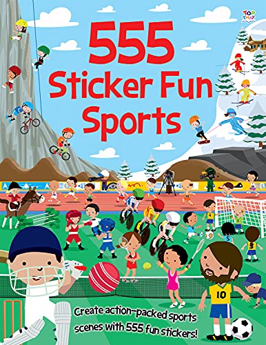 Beispielbild fr 555 Sticker Fun - Sports Activity Book zum Verkauf von WorldofBooks