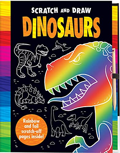 Stock image for Scratch and Draw Dinosaurs for sale by Greener Books