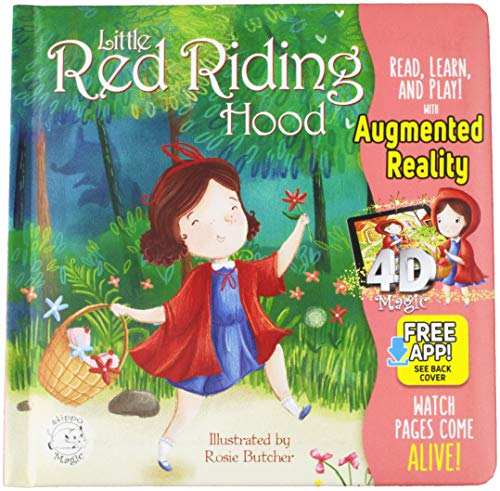 9781787005259: Little Red Riding Hood - Come-To-Life Board Book - Little Hippo Books