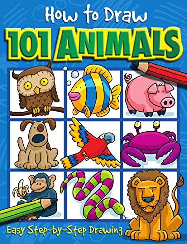 Imagen de archivo de How to Draw 101 Animals a la venta por AwesomeBooks