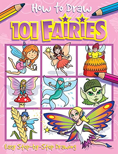Beispielbild fr How to Draw 101 Fairies zum Verkauf von WorldofBooks