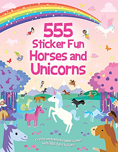 9781787008496: 555 Sticker Fun Horses and Unicorns