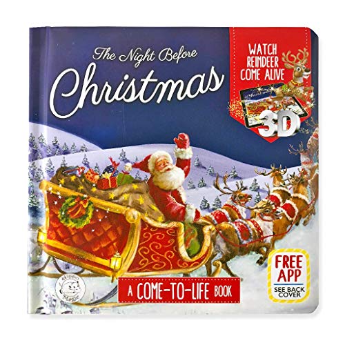 Stock image for The Night Before Christmas - Come-to-Life Augmented Reality Board Book - Little Hippo Books for sale by SecondSale