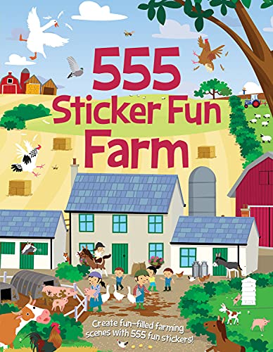 9781787009707: 555 Sticker Fun - Farm Activity Book