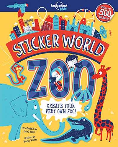 Stock image for Sticker World - Zoo (Lonely Planet Kids) for sale by WorldofBooks