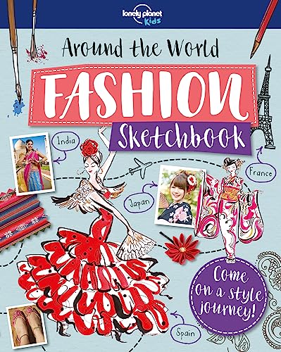 Beispielbild fr Around The World Fashion Sketchbook (Lonely Planet Kids) zum Verkauf von PlumCircle