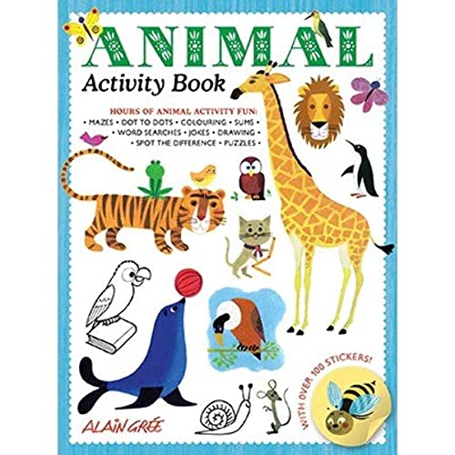 9781787080188: Animal Activity Book (Alain Gre Activity Book)