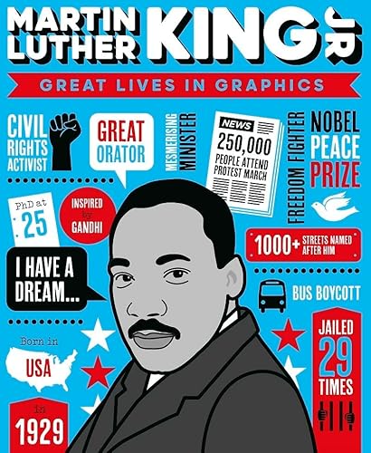 Beispielbild fr Great Lives in Graphics: Martin Luther King zum Verkauf von WorldofBooks