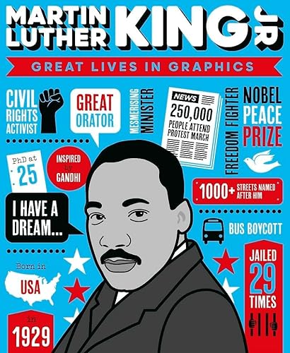 Stock image for Great Lives in Graphics: Martin Luther King for sale by WorldofBooks