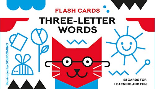 Stock image for Bright Sparks Flash Cards - Three-Letter Words for sale by Blackwell's