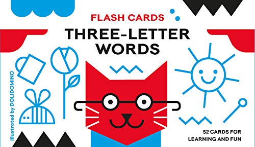9781787080782: Bright Sparks Flash Cards: Three-letter Words