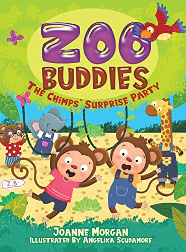 Beispielbild fr Zoo Buddies: The Chimp's Surprise Party zum Verkauf von AwesomeBooks