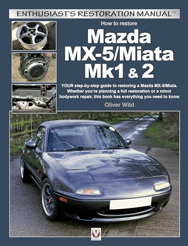 Stock image for Mazda MX-5/Miata Mk1 & 2: Enthusiasts Restoration Manual for sale by WorldofBooks
