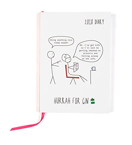 Stock image for Hurrah for Gin 2018 Diary (Diaries 2018) for sale by WorldofBooks