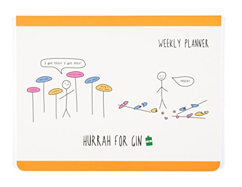 Stock image for Hurrah for Gin Weekly Planner for sale by WorldofBooks