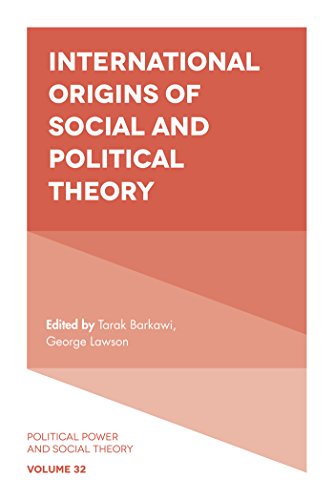 Beispielbild fr International Origins of Social and Political Theory (Political Power and Social Theory) zum Verkauf von Moe's Books