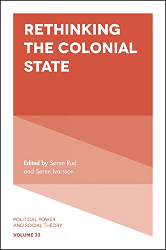 Imagen de archivo de Rethinking the Colonial State a la venta por Blackwell's