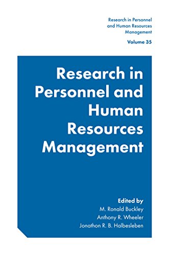 Imagen de archivo de Research in Personnel and Human Resources Management. Volume 35 a la venta por Blackwell's