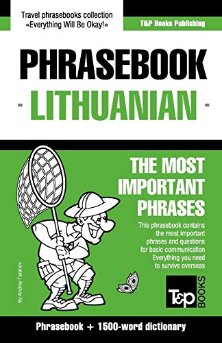 Beispielbild fr English-Lithuanian phrasebook & 1500-word dictionary (American English Collection, Band 209) zum Verkauf von Buchpark