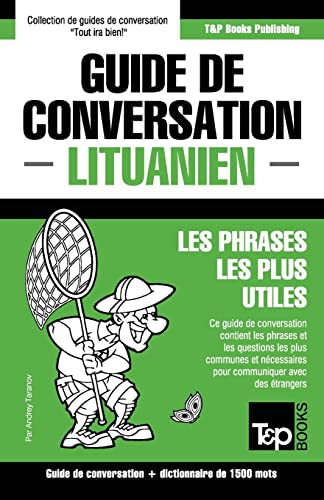 Beispielbild fr Guide de conversation Francais-Lituanien et dictionnaire concis de 1500 mots zum Verkauf von Chiron Media