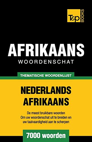 Beispielbild fr Thematische woordenschat Nederlands-Afrikaans - 7000 woorden zum Verkauf von Buchpark