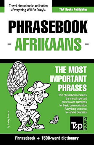 Beispielbild fr English-Afrikaans phrasebook and 1500-word dictionary (American English Collection) zum Verkauf von Dream Books Co.