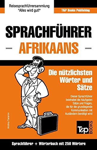 Beispielbild fr Sprachfhrer DeutschAfrikaans und MiniWrterbuch mit 250 Wrtern German Collection zum Verkauf von PBShop.store US