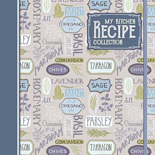 9781787186873: Kitchen Recipe Collection Record Book - 9.45 x 9.45 Inches