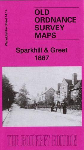 Beispielbild fr Sparkhill & Greet 1887: Warwickshire Sheet 14.14a (Old Ordnance Survey Maps of Warwickshire) zum Verkauf von WorldofBooks