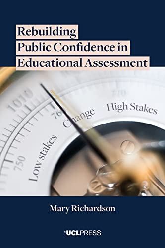 Imagen de archivo de Rebuilding Public Confidence in Educational Assessment a la venta por Revaluation Books