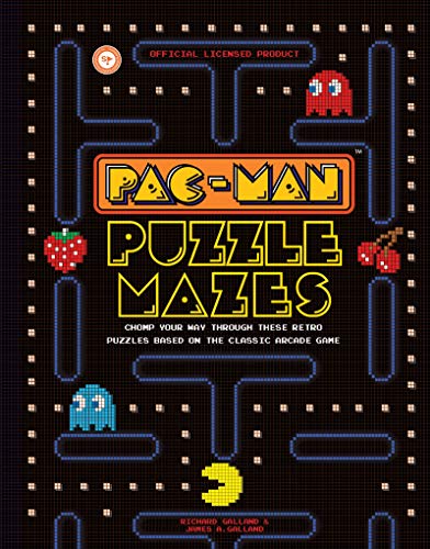 Stock image for PAC-MAN Puzzle Mazes: Chomp your way through these retro puzzles based on the classic arcade game for sale by AwesomeBooks