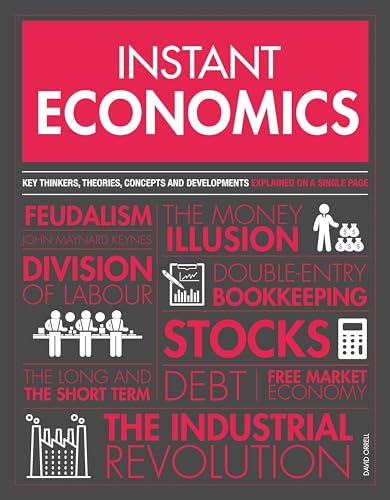 Stock image for Instant Economics: Key thinkers, theories, discoveries and concepts for sale by Red's Corner LLC