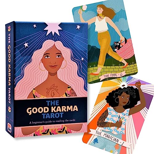 Stock image for The Good Karma Tarot: A Beginner's Guide to Reading the Cards [With Book(s)] for sale by ThriftBooks-Atlanta