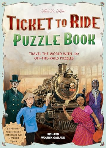 9781787395985: Ticket to Ride Puzzle Book: Travel the World with 100 Off-the-Rails Puzzles