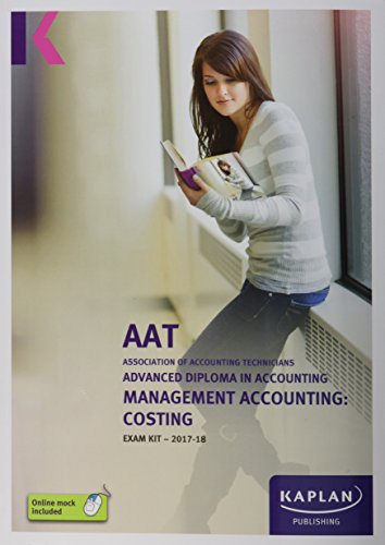 9781787400078: Management Accounting: Costs - Exam Kit
