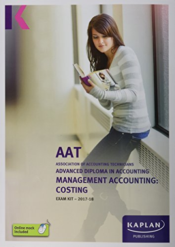 Stock image for Management Accounting: Costs - Exam Kit for sale by WorldofBooks