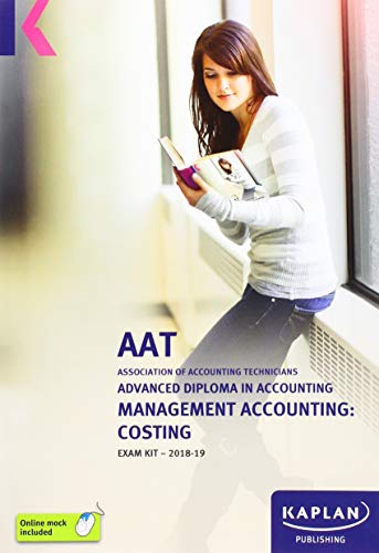 Beispielbild fr MANAGEMENT ACCOUNTING: COSTING  " EXAM KIT zum Verkauf von WorldofBooks