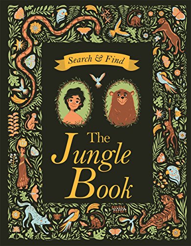 Beispielbild fr Search and Find The Jungle Book: A Rudyard Kipling Search and Find Book (Search & Find Classics) zum Verkauf von WorldofBooks