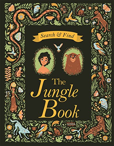 Imagen de archivo de Search and Find The Jungle Book: A Rudyard Kipling Search and Find Book (Search & Find Classics) a la venta por WorldofBooks