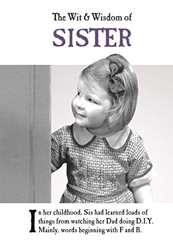 Stock image for The Wit and Wisdom of Sister: from the BESTSELLING Greetings Cards Emotional Rescue for sale by WorldofBooks